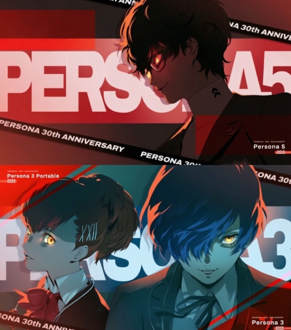 《女神异闻录》30周年暗影版曝光！历代主角集体黑化